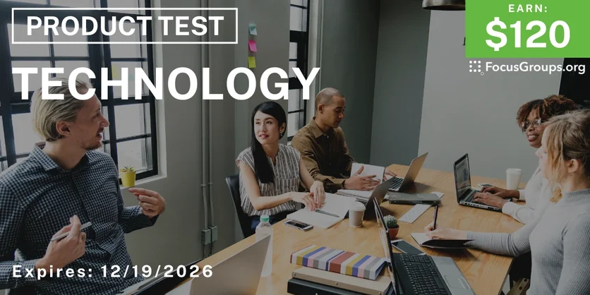 In-Person Product Testing - The Next Generation of Technology (ATL) - $120 - 05/19/2025