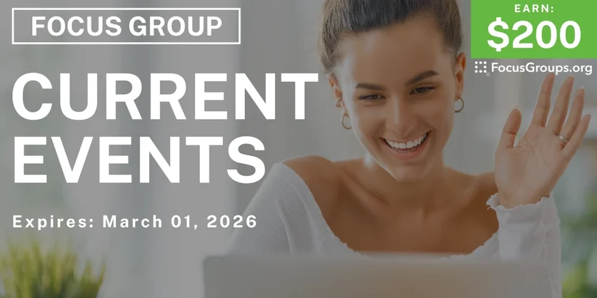 Current Events Study for Voters in Georgia - $200 - $200 - 01/26/2026