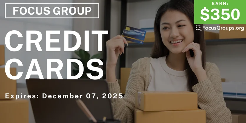 Focus Group for Business Owners in NYC on Credit Cards - $350 - $350 - 11/17/2025