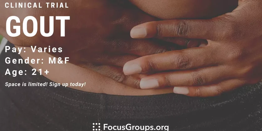 Clinical Trial on Gout (DMS) - TBD - 10/18/2021