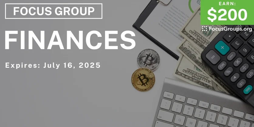 Focus Group in Denver on Finances - $200 - 07/07/2025