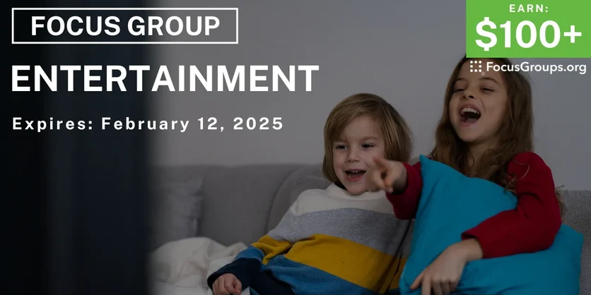 Focus Group for Parents & Kids in Raleigh on Entertainment - $100+ - 01/31/2025
