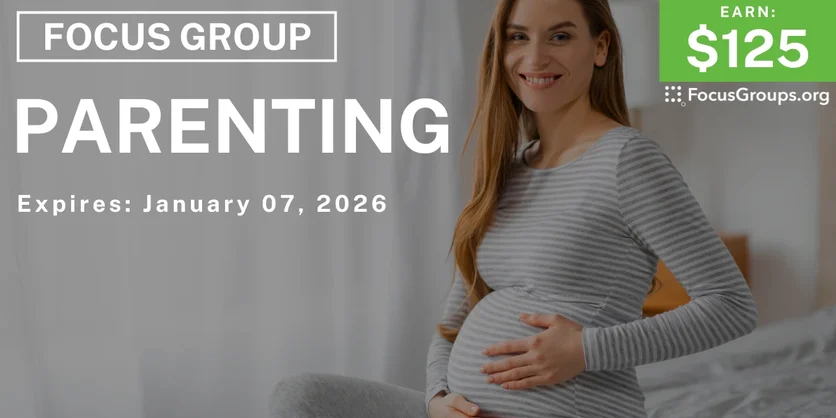 Focus Group for Moms in NYC in Parenting - $125 - $125 - 12/17/2025