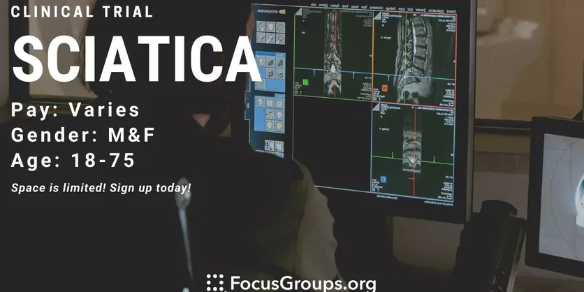 Clinical Trial - Low Back Pain - Sciatica (DMS) - $150 - 12/09/2021
