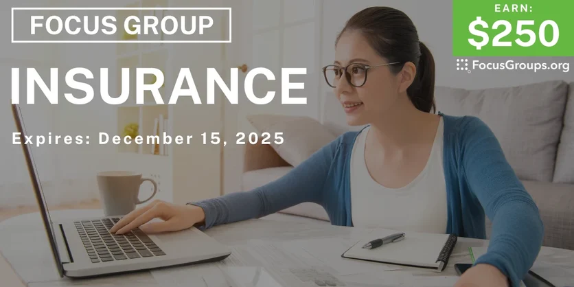 Research Study on Insurance - $250 - $250 - 12/04/2025