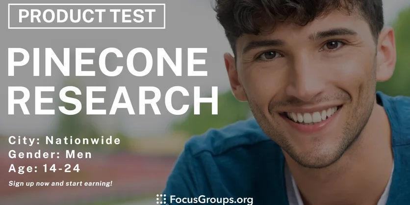 Test and Survey New Products with Pinecone Research - Varies - 01/13/2025