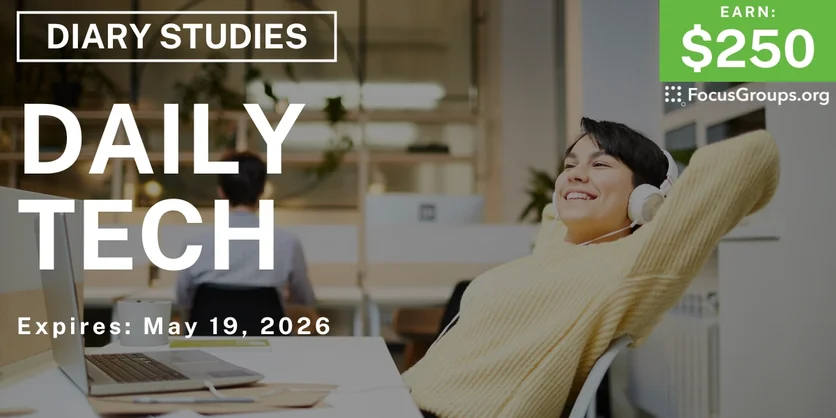 Research Study on Daily Tech - $250 - $250 - 05/11/2026