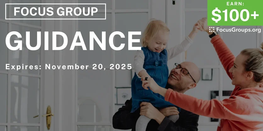 Focus Group on Guidance - $100+ - $100+ - 11/17/2025