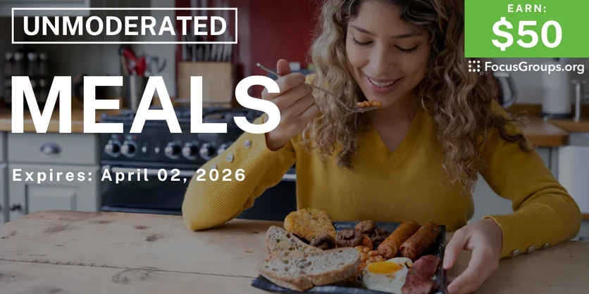 Research Study on Meals - $50 - $50 - 03/26/2026