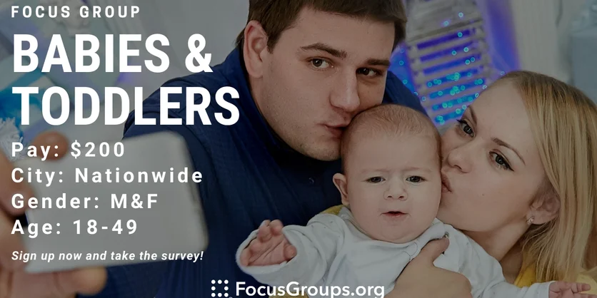 Focus Baby Sign Language Focus Group for Parents on Babies & Toddlers - $200 - 05/26/2022