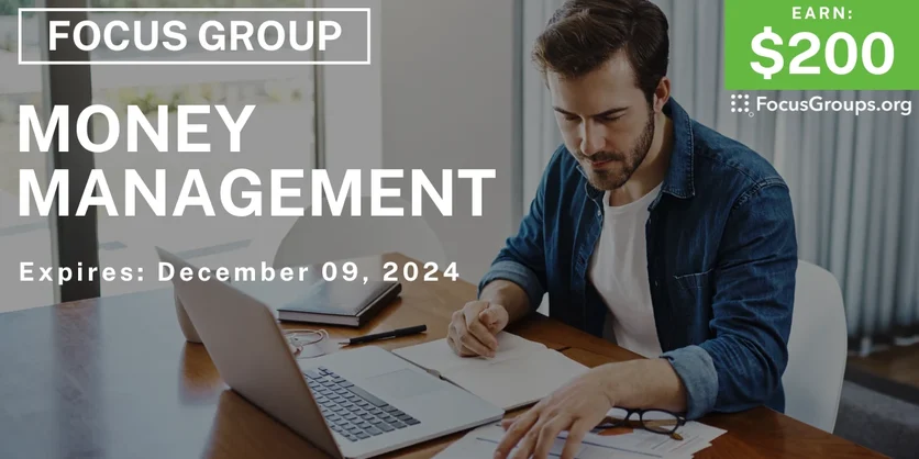Focus Group on Technology - $100 - 11/22/2024