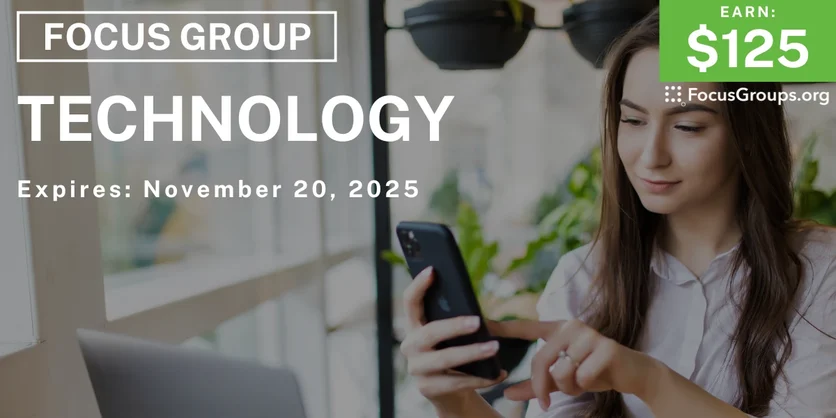 Research Study on Technology - $125 - $125 - 11/13/2025