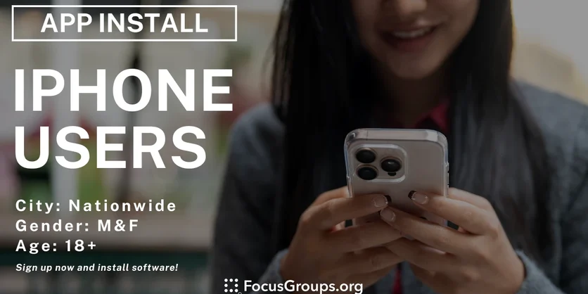 MobileXpression Research for iPhone Users - App Install - Varies - 04/29/2025