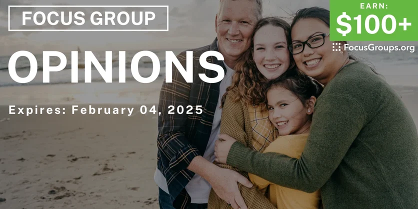 Focus Group for Students & Parents in Detroit on Opinions - $100-$125 - 01/23/2025