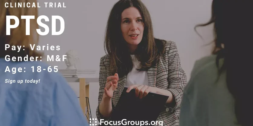 Clinical Trial on PTSD - TBD - 01/23/2022