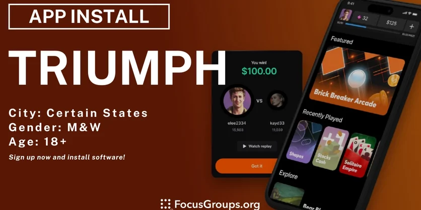 Triumph: Play for Cash - Varies - 02/07/2025