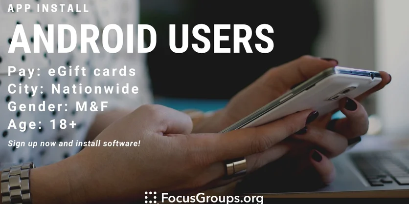 ValueMe Research for Android Users - App Install - TBD - 03/11/2022