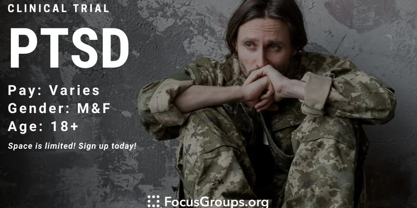 Clinical Trial on PTSD - TBD - 01/30/2023