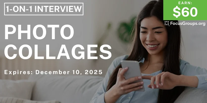 Research Study on Photo Collages - $60 - $60 - 12/04/2025