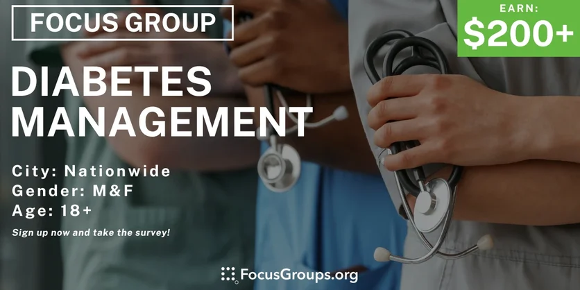 Focus Group for Medical Professionals on Diabetes Management Systems ...