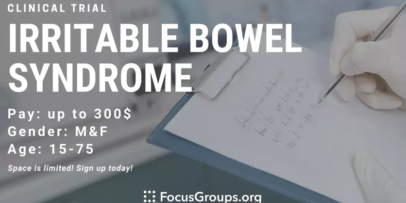Clinical Trial on Irritable Bowel Syndrome - TBD - 01/26/2021