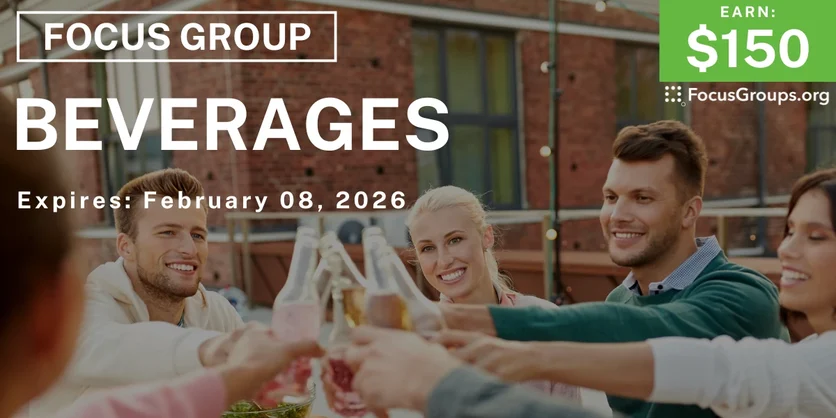 Beverage Study in Denver & Chicago - $150 - $150 - 01/27/2026