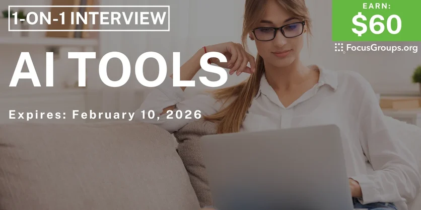 Research Study on AI Tools - $60 - $60 - 02/04/2026