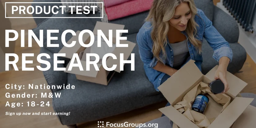 Pinecone Research: Online Consumer Panel - Varies - 10/01/2025