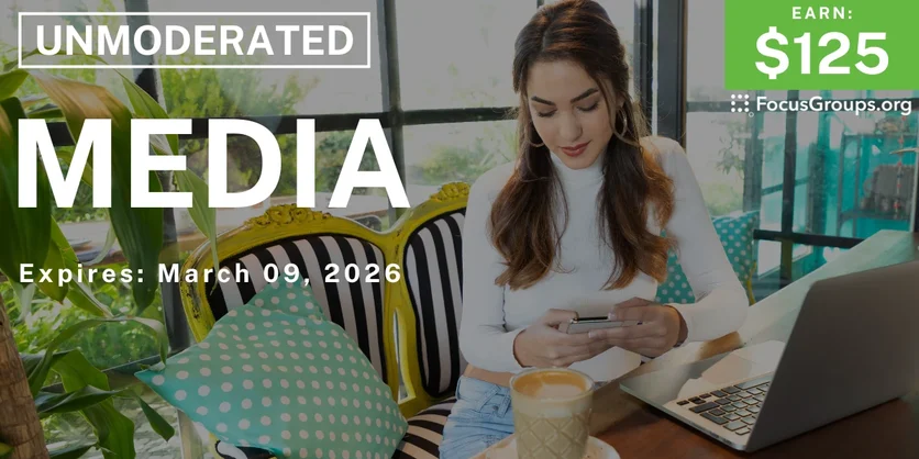 Research Study on Media - $125 - $125 - 02/25/2026