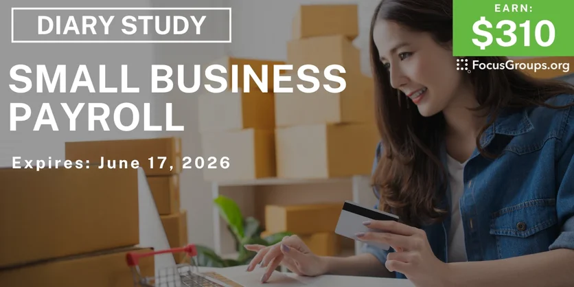 Research Study on Small Business Payroll - $310 - $310 - 06/05/2026