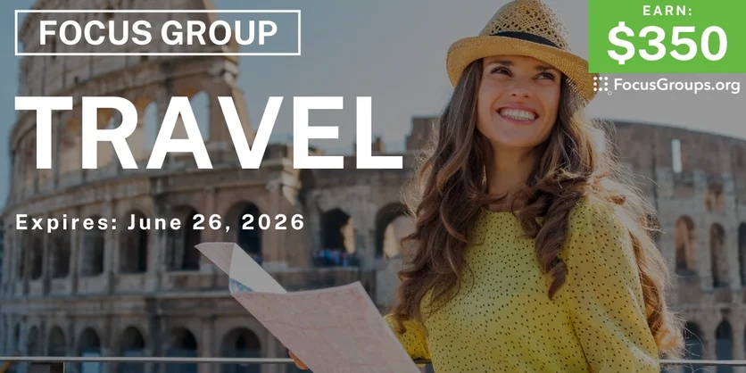 Online Interview in Fort Lauderdale on Travel - $350 - $350 - 06/11/2026
