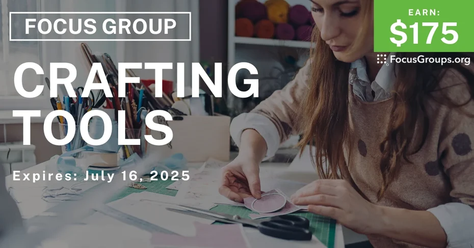 Focus Group in Salt Lake City on Crafting Tools