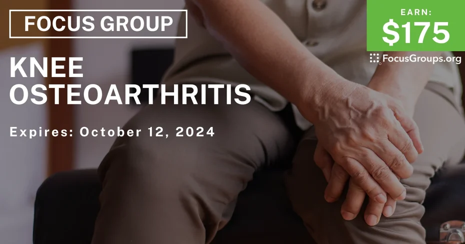 Focus Group on Knee Osteoarthritis
