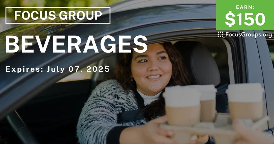 Focus Group in Phoenix & Dallas on Beverages