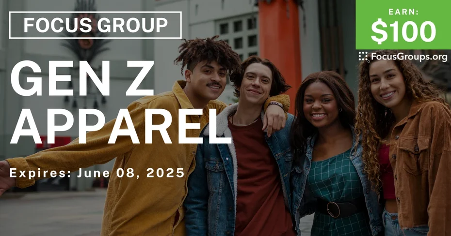 Focus Group on Gen Z Apparel