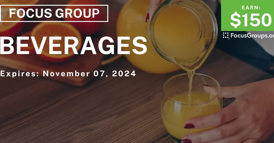 Focus Group on Beverages