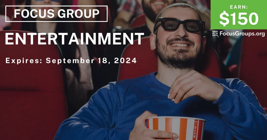 Focus Group in Dallas on Entertainment