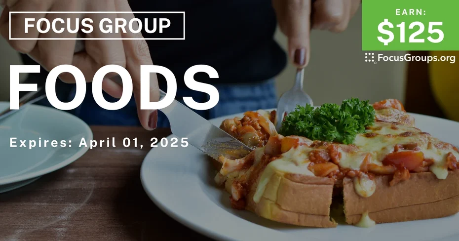 Focus Group on Foods