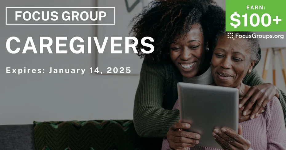 Focus Group in Columbus for Caregivers