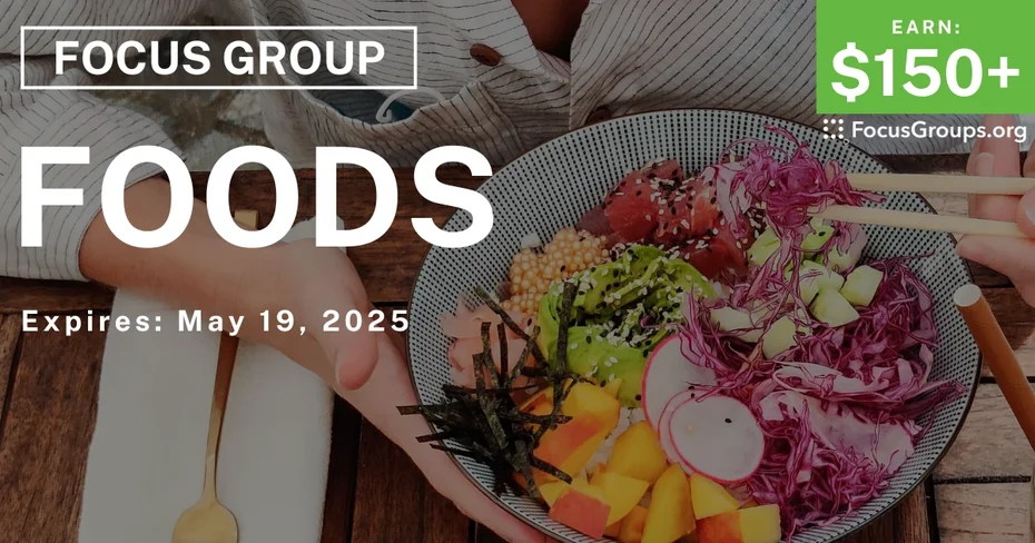 Focus Group in Chicago on Foods