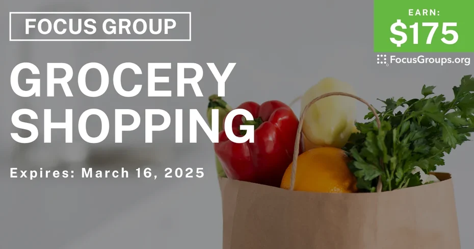 Focus Group on Grocery Shopping