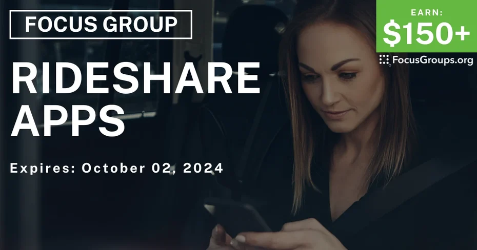 Focus Group in Indianapolis on Rideshare Apps