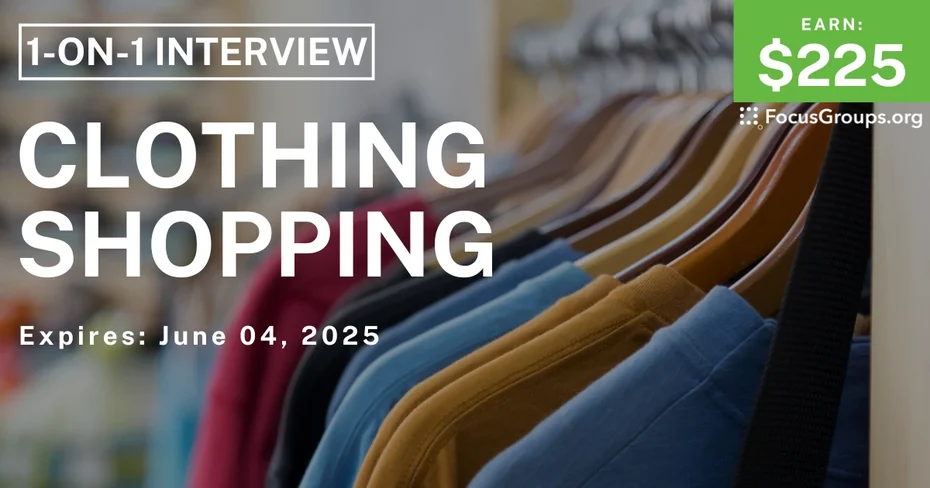 Research Study in SF on Clothing Shopping