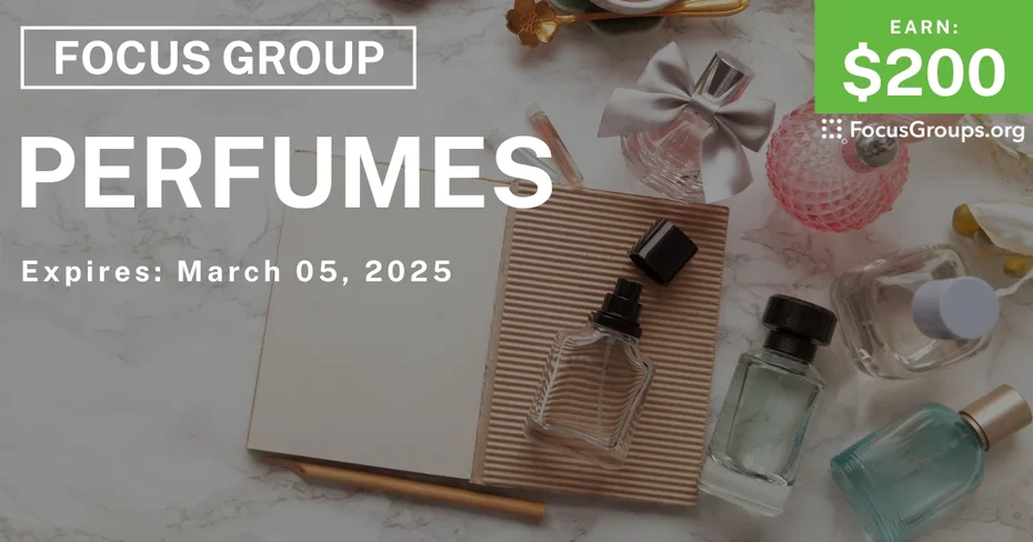 Focus Group in SF on Perfumes