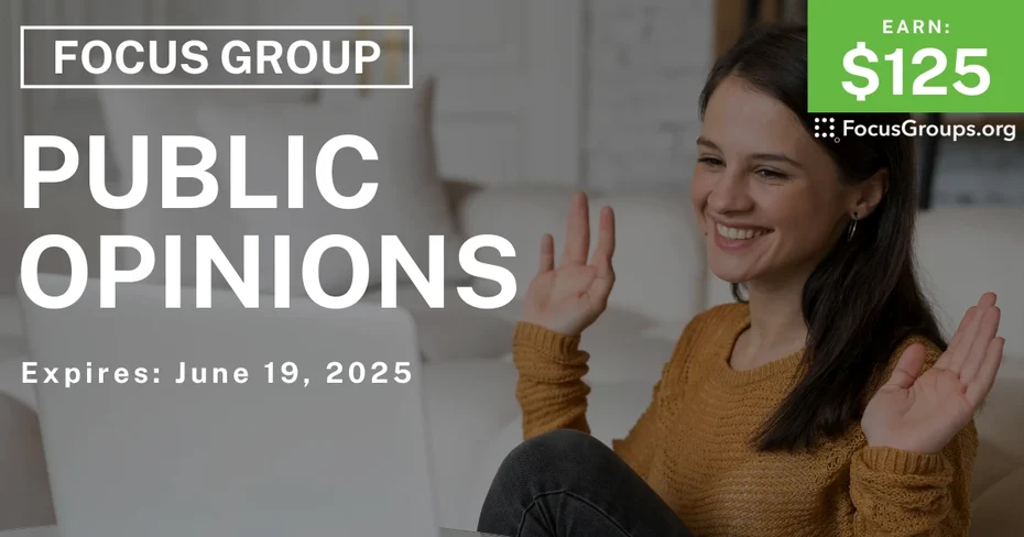 Focus Group on Public Opinions