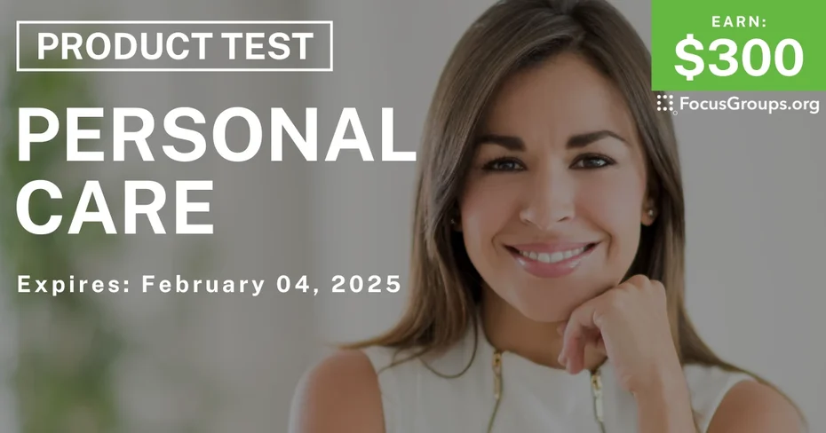 Product Test for Women on Personal Care