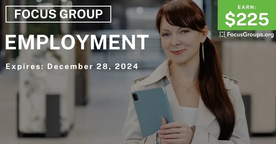 Focus Group on Employment