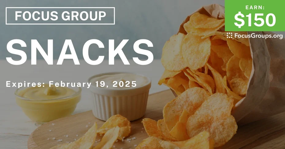 Focus Group in Minneapolis on Snacks