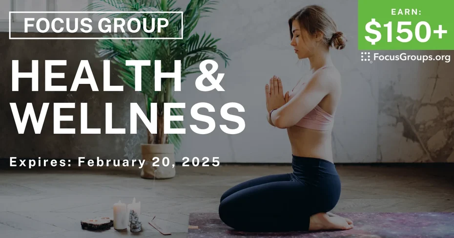 Focus Group on Health & Wellness