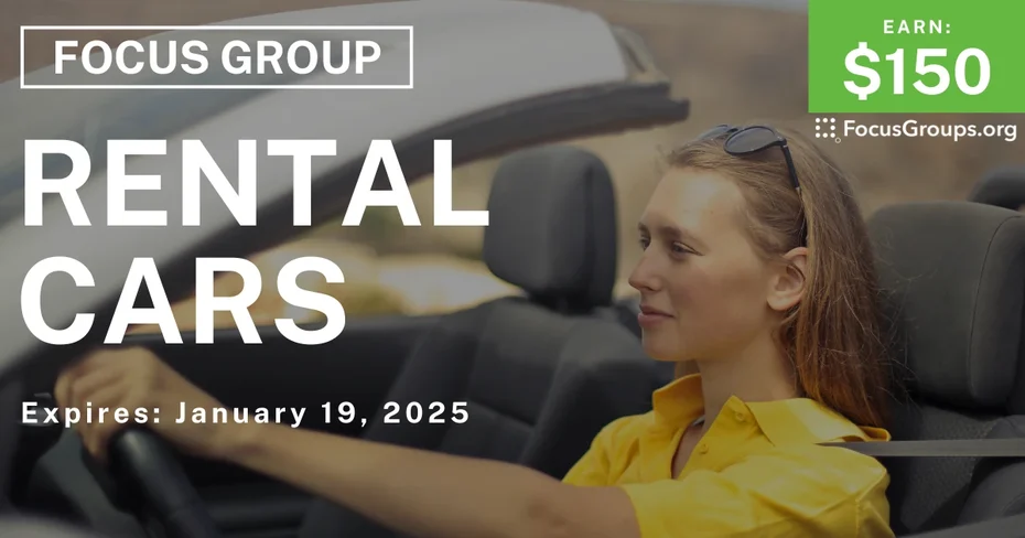 Focus Group on Rental Cars